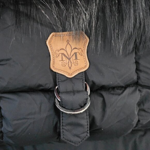 Mackage CALLA Agile-360 Stretch Black Silver Fox Size Large A6-1 - Picture 3 of 8